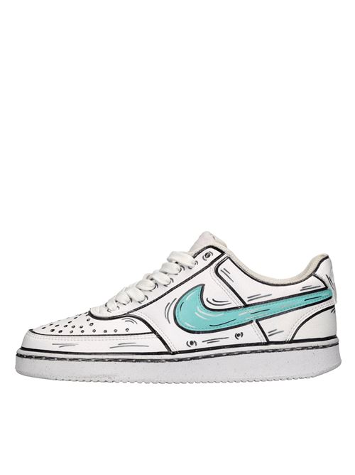 Faux leather sneakers NIKE SEDDYS | NISE235254259BIANCO-AZZURRO